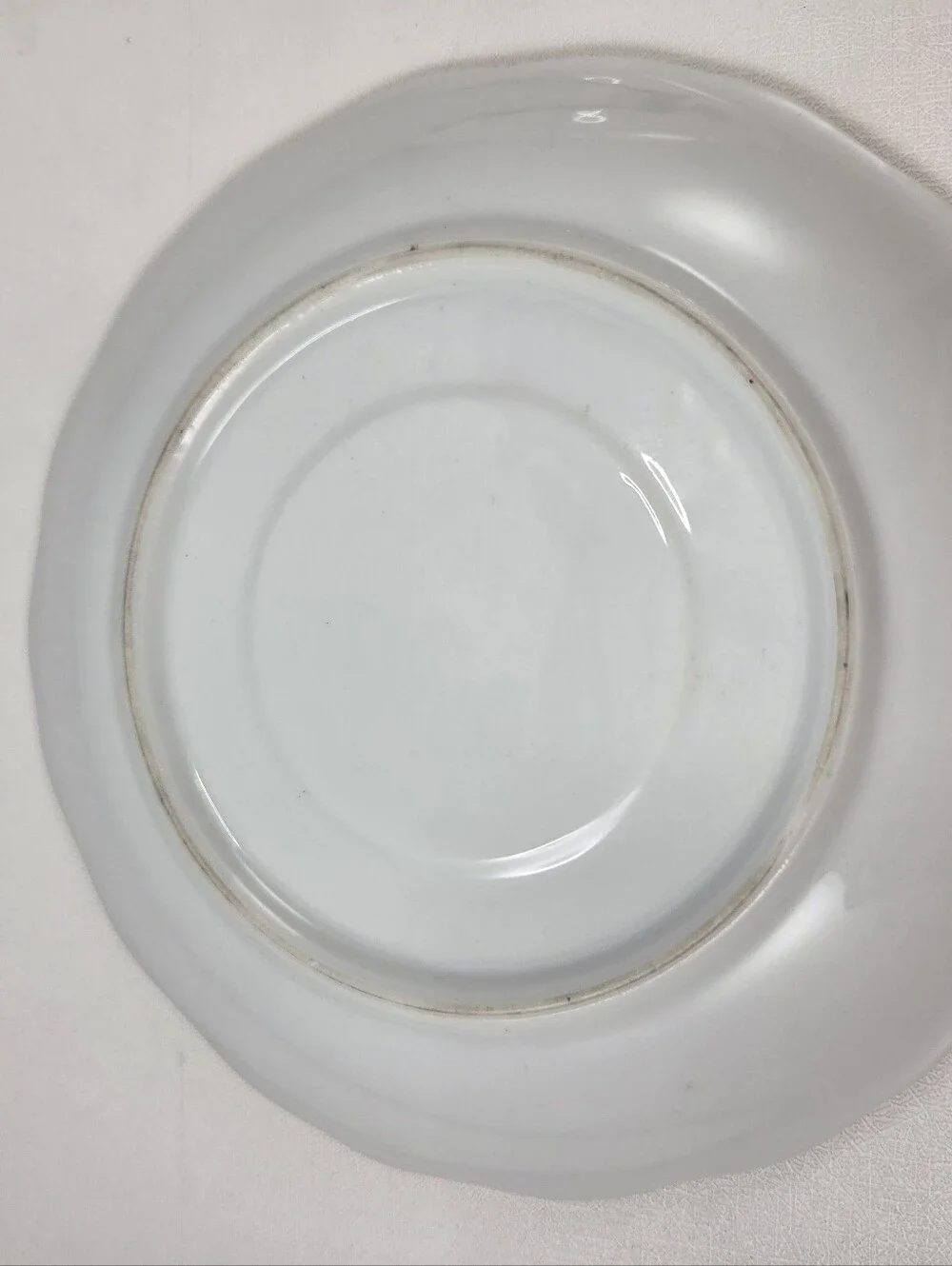 Vintage Crown Staffordshire Bone China Saucer- Bluebell & Hampton Bug Berry